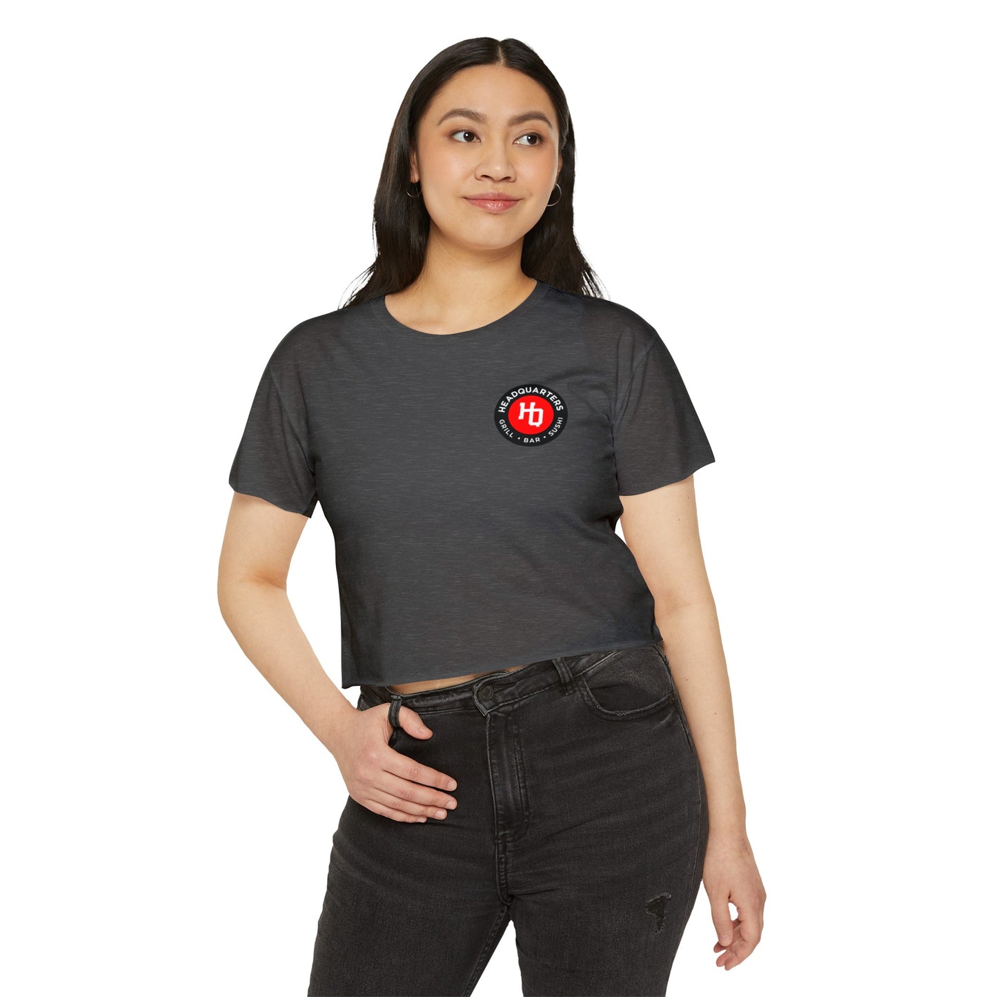 Women's Crop Top - I ❤️ HQ