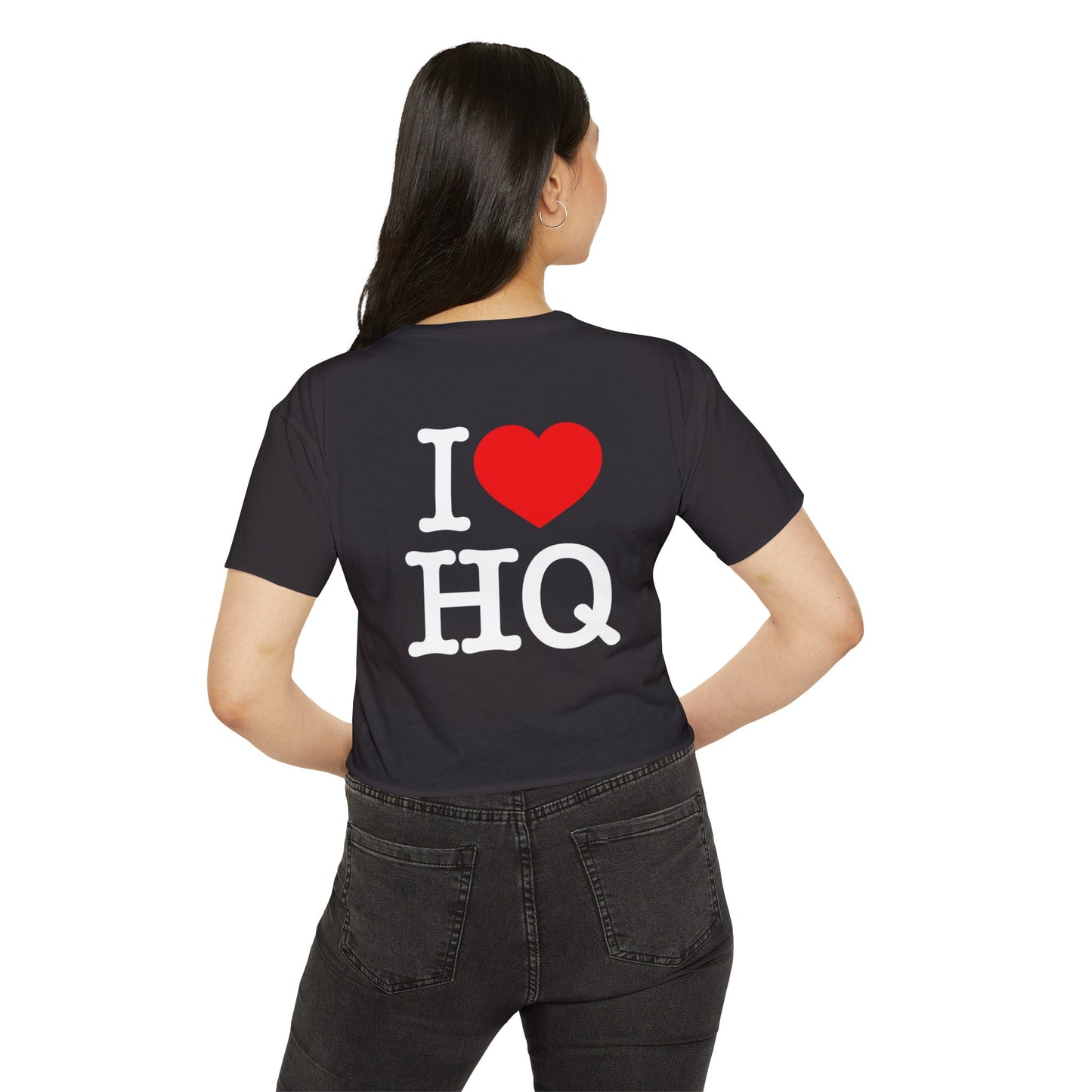Women's Crop Top - I ❤️ HQ