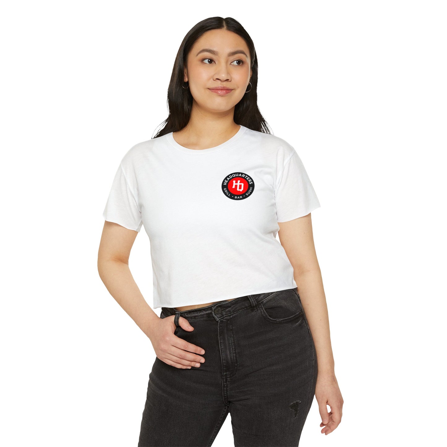 Women's Crop Top - I ❤️ HQ