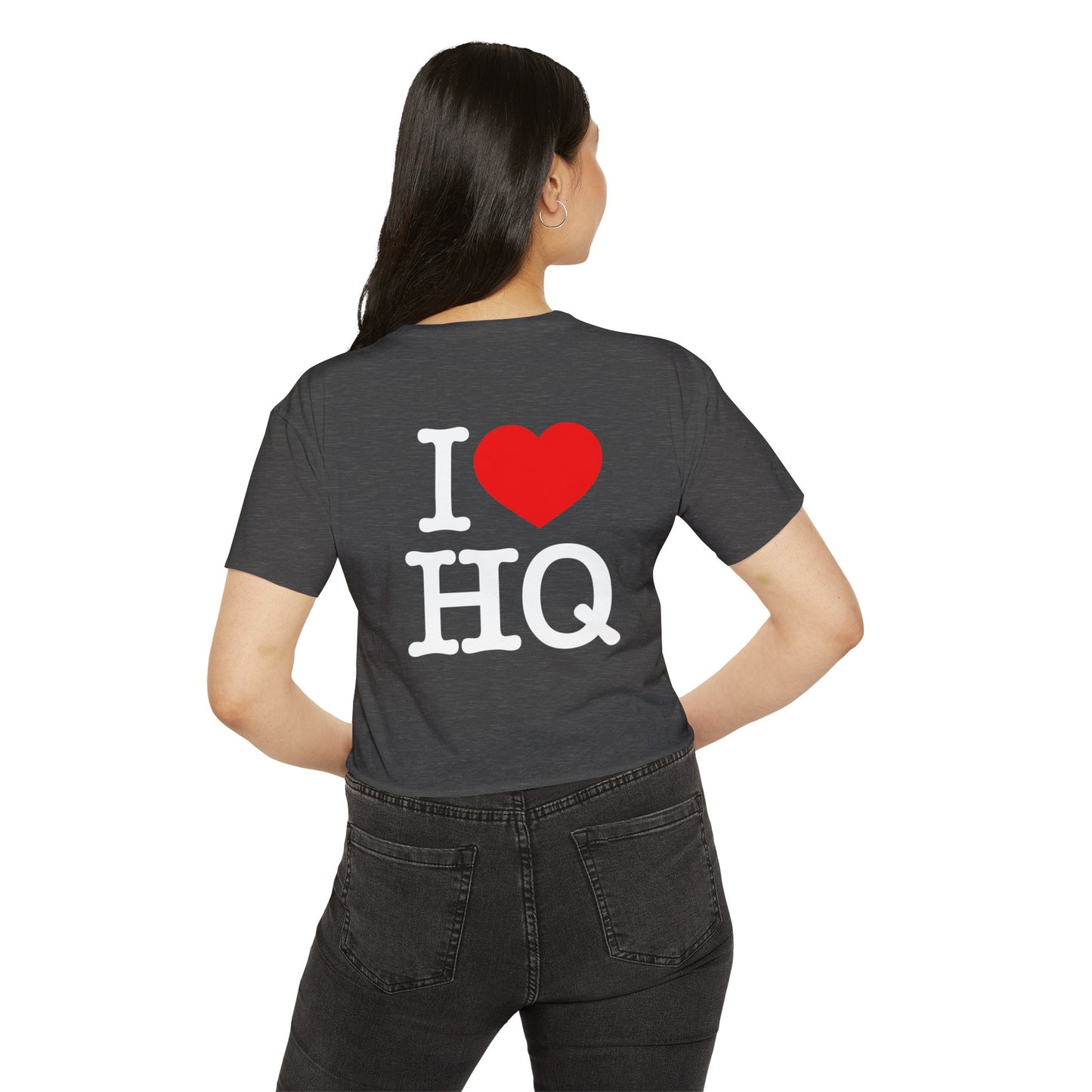 Women's Crop Top - I ❤️ HQ
