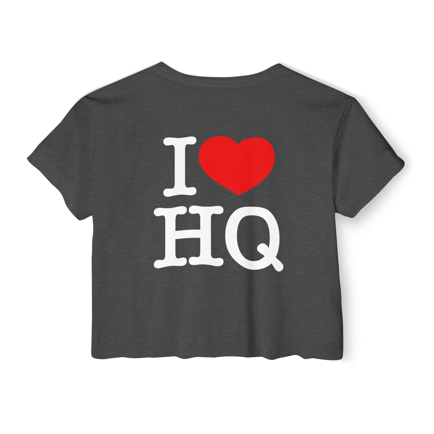 Women's Crop Top - I ❤️ HQ