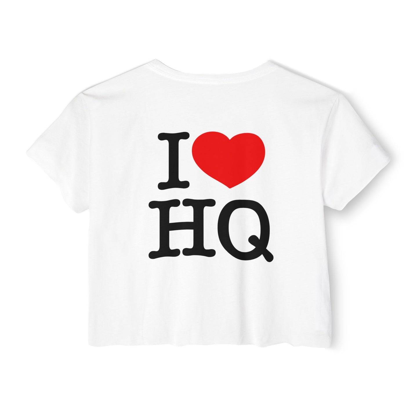 Women's Crop Top - I ❤️ HQ