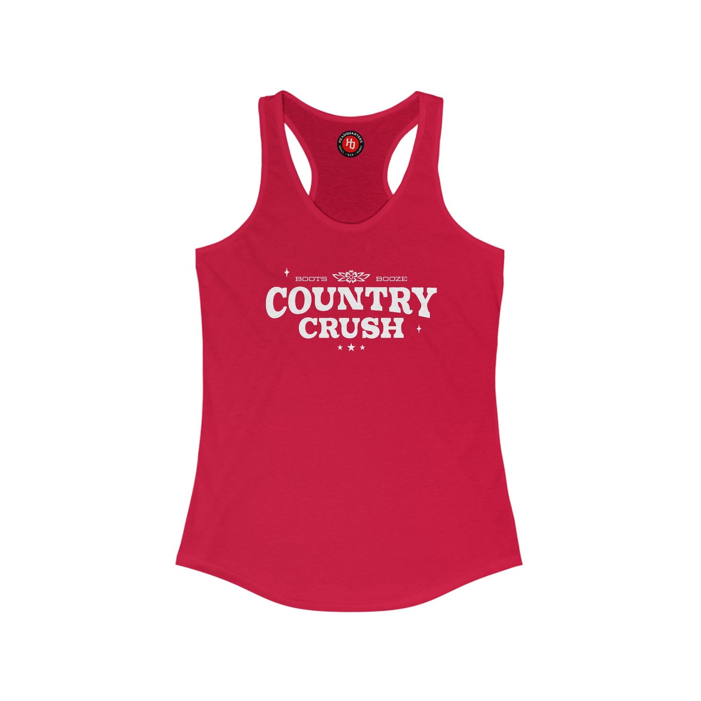 Women's Racerback Tank - Country Crush