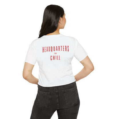 Women's Crop Top - HQ and Chill