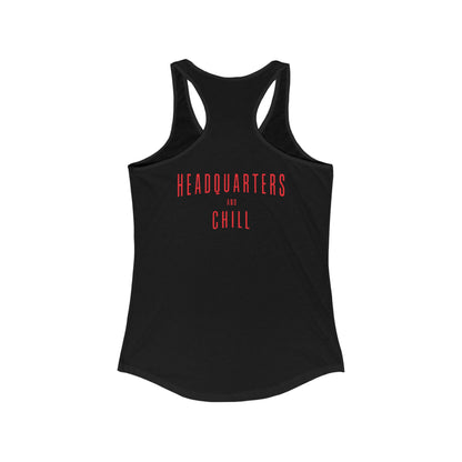 Women's Racerback Tank - HQ and Chill