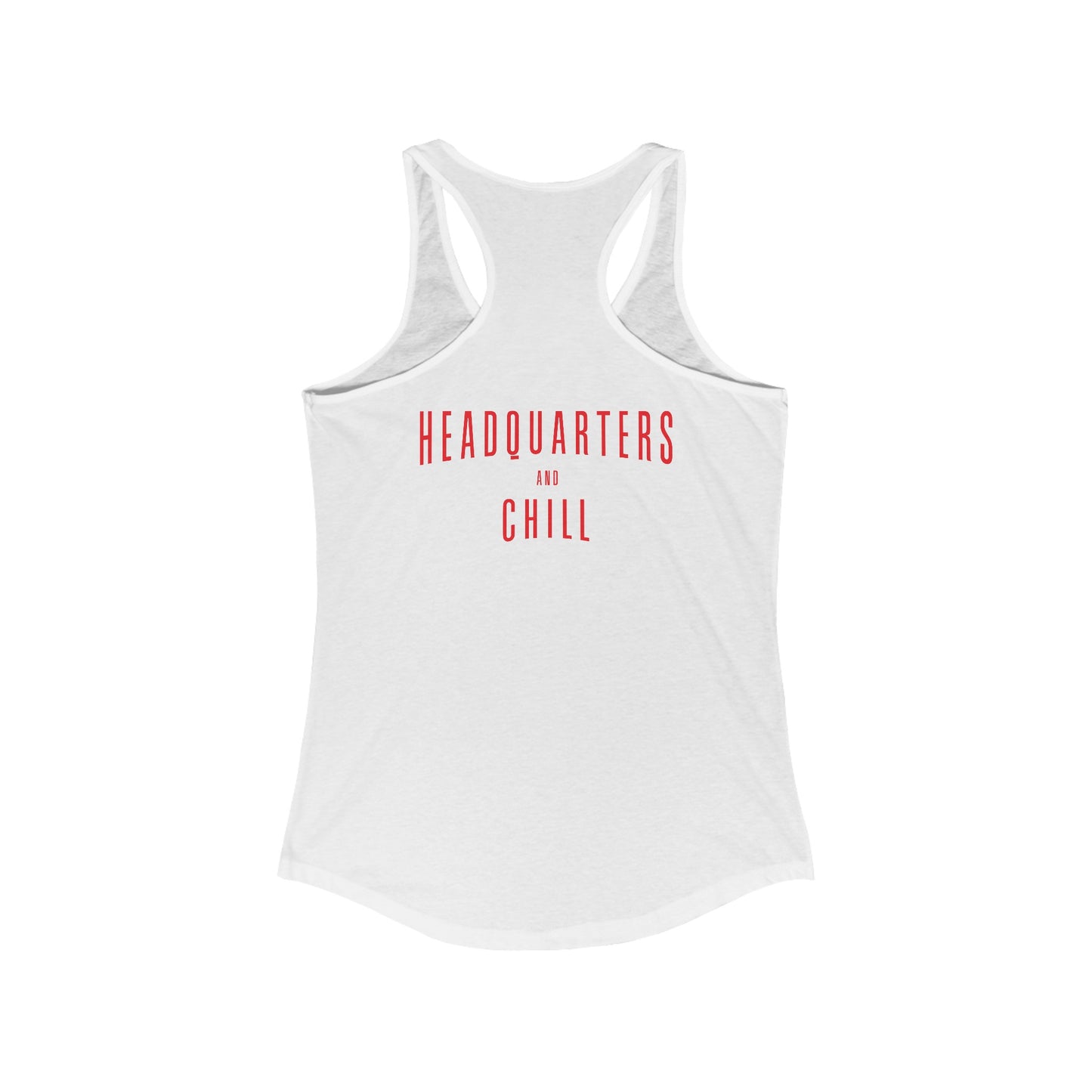 Women's Racerback Tank - HQ and Chill