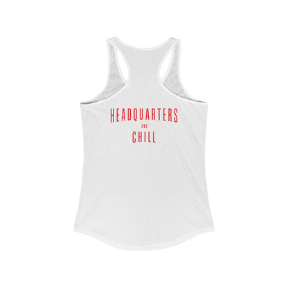 Women's Racerback Tank - HQ and Chill