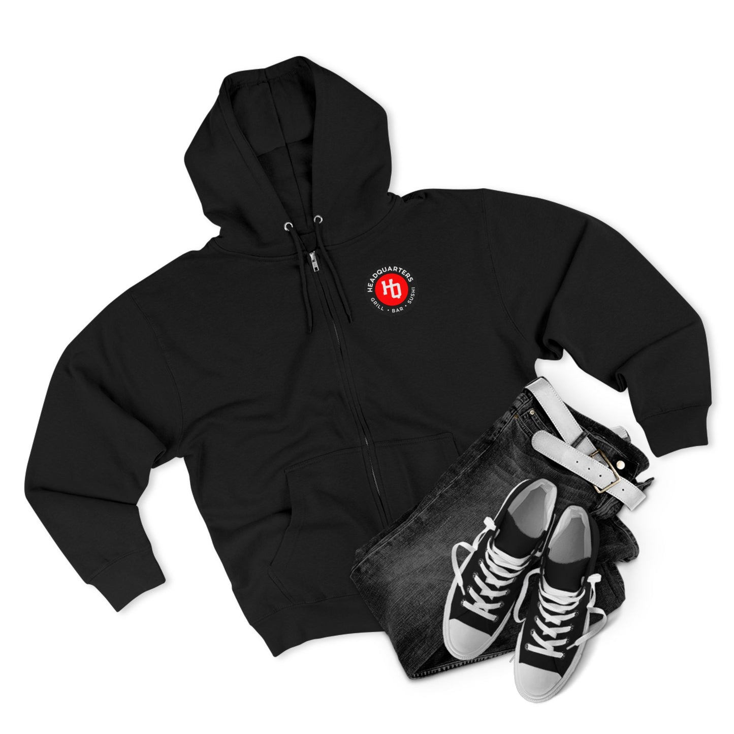 Unisex Zip Hoodie - HQ and Chill