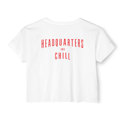 Women's Crop Top - HQ and Chill