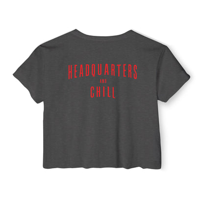 Women's Crop Top - HQ and Chill