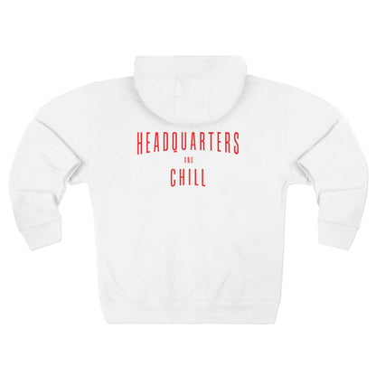Unisex Zip Hoodie - HQ and Chill