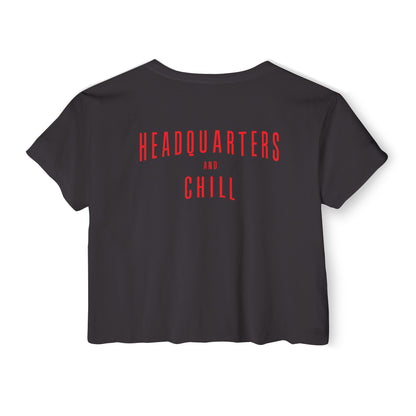 Women's Crop Top - HQ and Chill