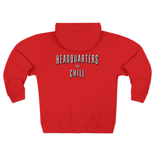 Unisex Zip Hoodie - HQ and Chill