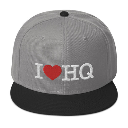 Snapback Hat - I ❤️ HQ