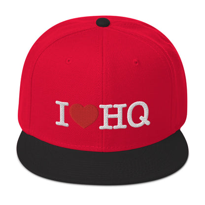 Snapback Hat - I ❤️ HQ