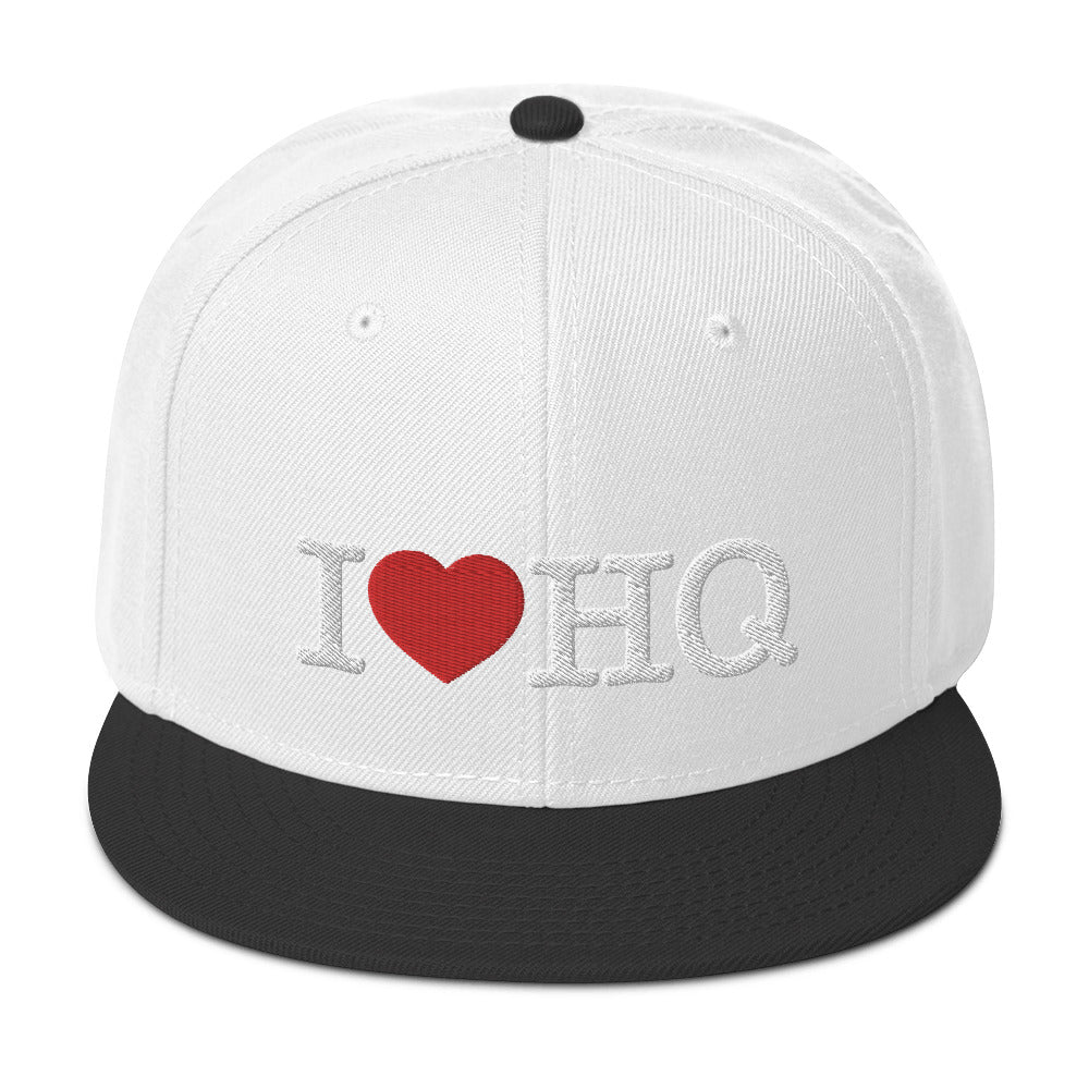 Snapback Hat - I ❤️ HQ