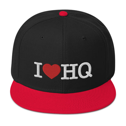 Snapback Hat - I ❤️ HQ