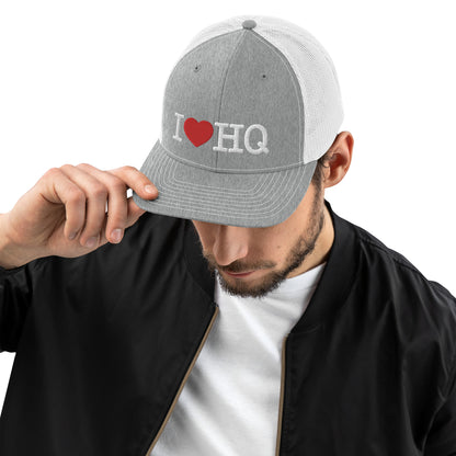 Trucker Hat - I ❤️ HQ